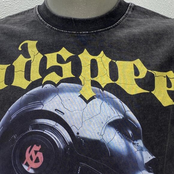 Godspeed Men’s Alexa Graphic Print T-Shirt Size S Washed Black - Picture 11 of 12